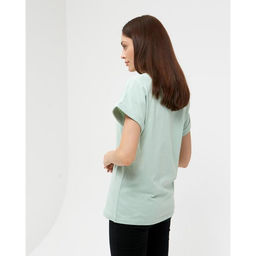 Футболка женская MIST basic, светлая олива, размер 40-42