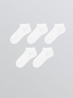 Basic K?z ?ocuk Patik ?orap 5li