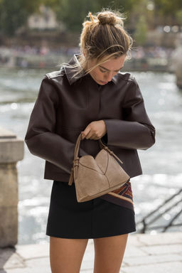 TOPSTITCH MINI TOTE BAG