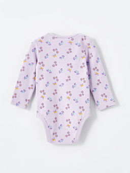 Bisiklet Yaka Bask?l? K?z Bebek ??t??tl? Body - Waikiki фото 2