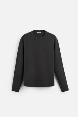COTTON BLEND TEXTURED SWEATER - Zara фото 6