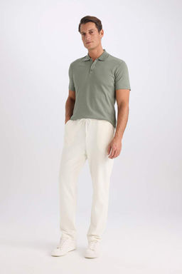 Спортивные штаны стандартного кроя с кружевом на талии и карманами - Defacto фото 3