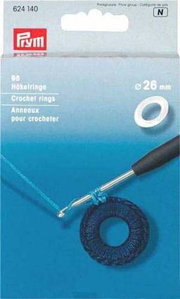 КОЛЬЦА ДЛЯ ОБВЯЗЫВАНИЯ КРЮЧКОМ PRYM