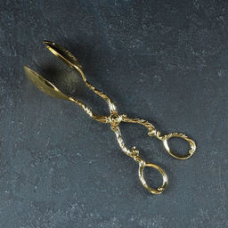 Щипцы для подачи «Рахат золото», h=22 см, цвет золотистый