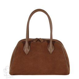 Сумка женская кожаная 88018AA brown Polina&Eiterou в Новосибирске