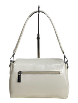 Женская сумка из искусственной кожи, цвет молочный - Greta фото 2