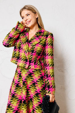 Жакет AmberA 1042-2 мозайка