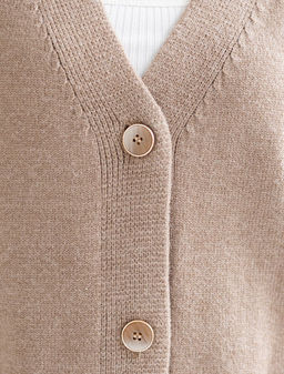 VILATTE / Кардиган из пряжи с кашемиром фото 2