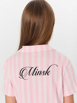 КОМПЛЕКТ ДЛЯ ДЕВОЧЕК (РУБАШКА, ШОРТЫ)