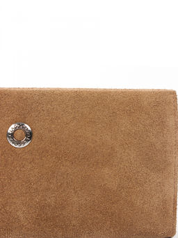 LACCOMA кошелек LA-1096-З-коричневый натуральная замша