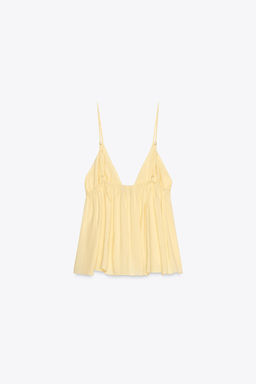 FLOWING STRAPPY TOP - Zara фото 7