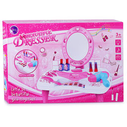 Игровой набор "Стилист" (столик) свет/звук, в чемодане