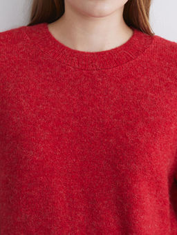 Bisiklet Yaka Kad?n Triko Kazak