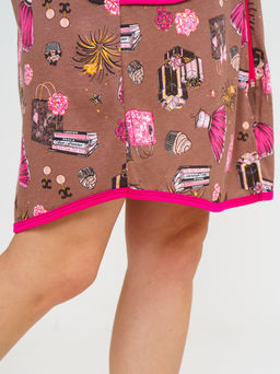 860 Халат "Подарки"