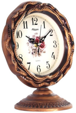 Настольные часы Mirron коричневые S77ABRB