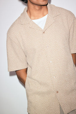 Camisa resort en espiguilla Regular Fit - H&m фото 2