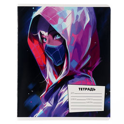 Цена за 20 шт. Тетрадь в линейку 18 листов, 5 видов МИКС, обложка мелованный картон, Человек-паук - Marvel фото 9