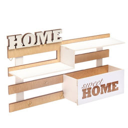 Ключница настенная с полкой «Ступеньки», 30×18 см