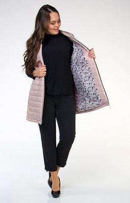 Удлиненный стеганый жилет на подкладке - Ckc collections фото 2