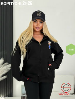 Худи женское с капюшоном - Bruno фото 3