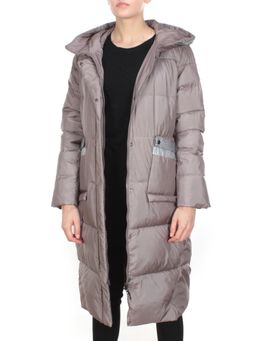 2115 LIGHT GRAY Пальто зимнее женское MELISACITI (200 гр. холлофайбера) - Fashion фото 9