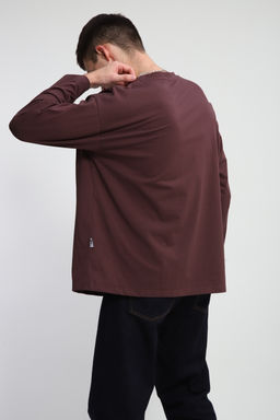 Лонгслив унисекс с принтом Карта ЛГ-01