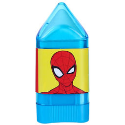 Цена за 24 шт. Точилка с ластиком, пластиковая, Человек-паук - Marvel фото 3