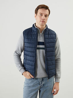 Standart Kal?p Dik Yaka Erkek ?i?me Yelek