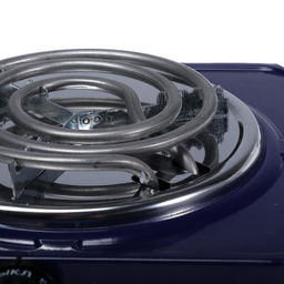 Плитка электрическая HOMESTAR HS-1103, 1000 Вт, 1 конфорка, цвет "сапфир"