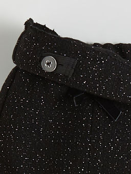 Beli Lastikli K?z ?ocuk ?ort Etek ve K?lotlu ?orap