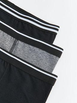 Basic Pamuklu Erkek ?ocuk Boxer 3l? - Waikiki фото 3