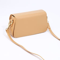 Сумка-мессенджер на магните, цвет бежевый - Simaland фото 5