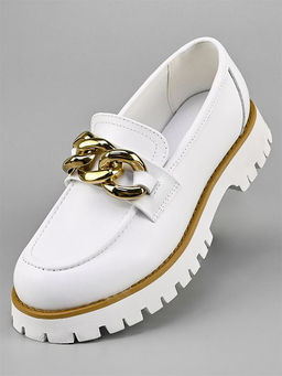 Лоферы женские/ Броги K-S-2281-1 White