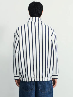 Толстовка в полоску на молнии / Zarina  фото 6