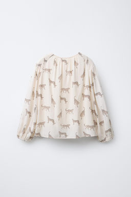 CHEETAH PRINT SHIRT - Zara фото 2