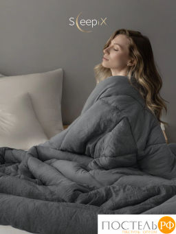 Одеяло SleepIx ЮТАКА мкрфбр.washed cotton/микрогель Airsoft, св.сер - Sleep ix фото 8