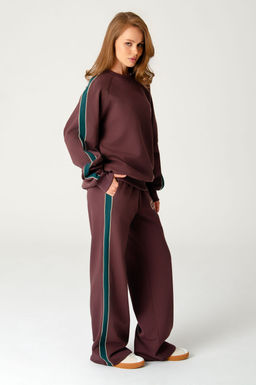 Арт. 2-543 Костюм женский с брюками 44-50 (4 шт) Цвет:коричневый - Калинка фото 34