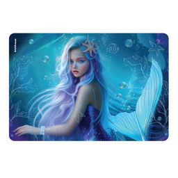 Настольное покрытие А3 "Aquamarine" с рисунком (ErichKrause, 65430)