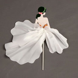 Топпер Красотка в белом - Страна карнавалия фото 6