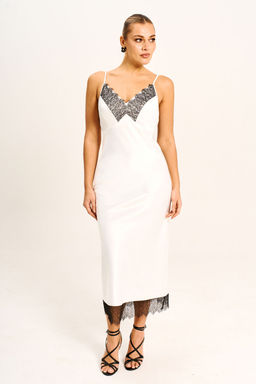 Платье Foxy Fox 1839 черно-белый  фото 4