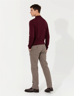 A__k Kahverengi Regular Fit Kanvas Pantolon - Pierre cardin фото 4