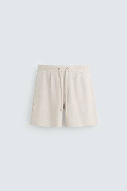 100% LINEN BERMUDA SHORTS - Zara фото 6