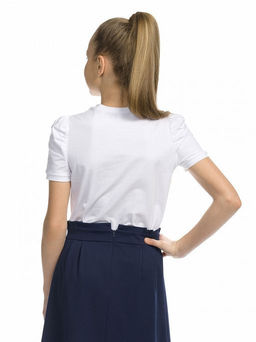 PELICAN, футболка для девочек, Белый  фото 2