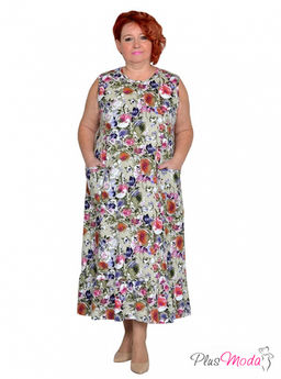 Платье Модель №1899 размеры 44-84 - Plusmoda фото 4