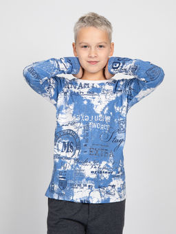 Лонгслив "Марк" индиго