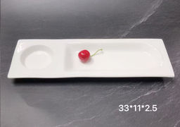 Блюдо 33х11х2,5 см / DR-1067 /уп 20/