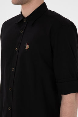 Erkek Siyah Uzun Kollu Basic G_mlek Sepette S_rpriz _ndirim - U.s. polo assn фото 7