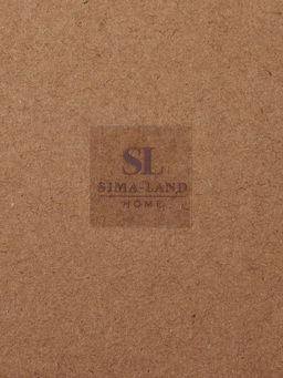 Набор кружек SLHome «Ларго», 400 мл, 2 шт., стекло, прозрачный