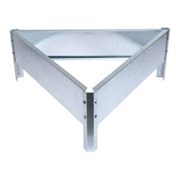 Клумба оцинкованная, 70×15 см, «Терция», Greengo