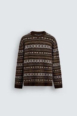 GEOMETRIC JACQUARD JUMPER